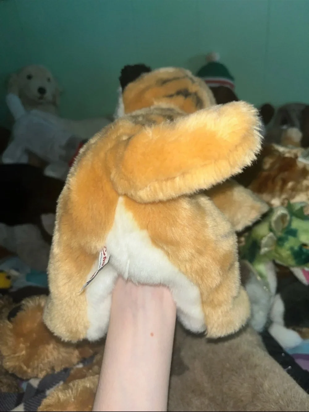 Nature babies extremely rare Bengal Tiger cub floppy vintage stuffed animal